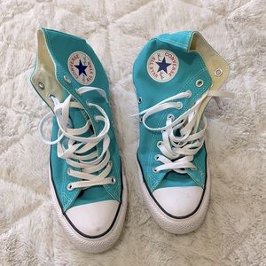 Teal Converse All Star